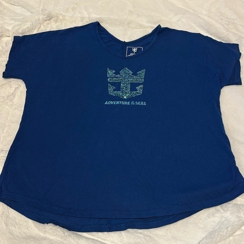 Royal Caribbean Adventure of the Seas Bling Shirt Sz Medium